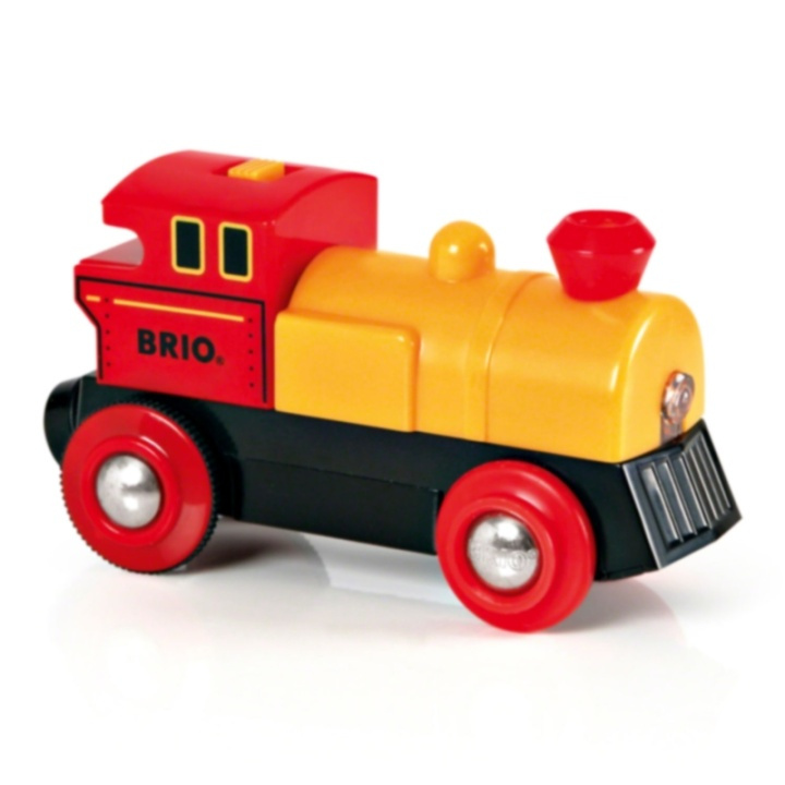 Brio 33594 B/O Lok Gul/Rött/Svart i gruppen LEGETØJ, BØRN & BABY / Legetøj / Bygge legesager / Brio togbaner hos TP E-commerce Nordic AB (38-70276)