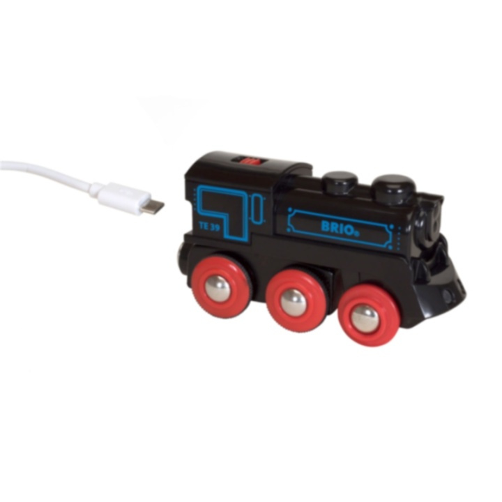 Brio 33599 Uppladdningsbart Lok 4WD i gruppen LEGETØJ, BØRN & BABY / Legetøj / Bygge legesager / Brio togbaner hos TP E-commerce Nordic AB (38-70278)