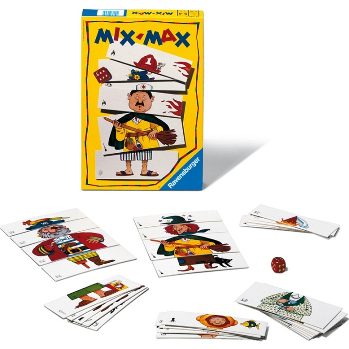 Ravensburger Mix Max i gruppen LEGETØJ, BØRN & BABY / Spil / Spil til børn hos TP E-commerce Nordic AB (38-70444)