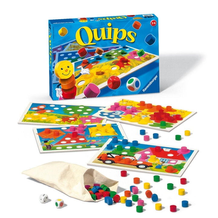 Ravensburger Quips i gruppen LEGETØJ, BØRN & BABY / Legetøj / Brætspil / Spil til børn hos TP E-commerce Nordic AB (38-70445)