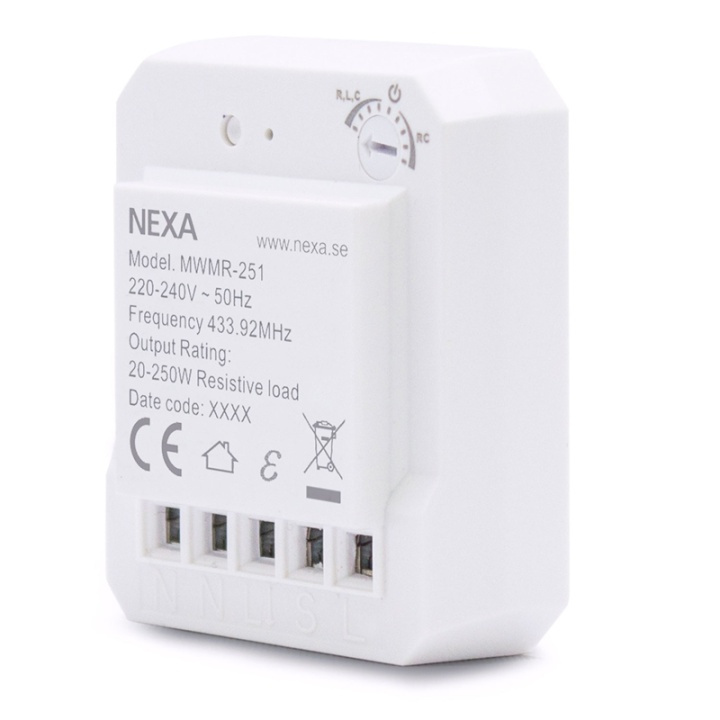 Nexa MWMR-251: Dosdimmer med stöd för Smart Mode i gruppen HJEM, HUS & HAVE / Elektricitet & Belysning / El-installation / Tilbehør hos TP E-commerce Nordic AB (38-71437)