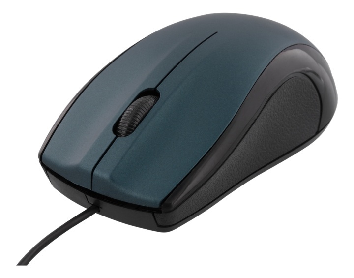 DELTACO wired optical mouse, 3 buttons with a scroll, 1200 DPI, blue i gruppen COMPUTERTILBEHØR / Mus og tastatur / Mus / Med ledning hos TP E-commerce Nordic AB (38-71685)