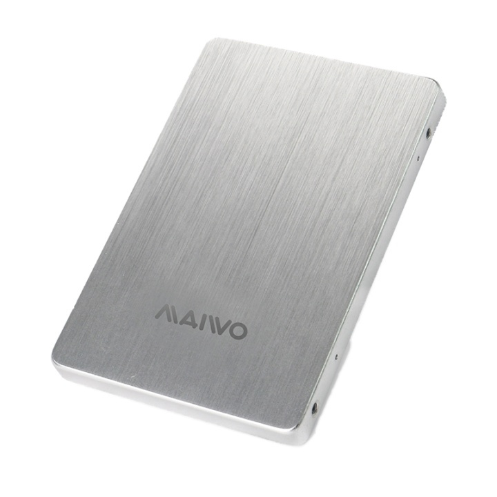 M.2 SSD til SATA-adapter, SATA 6 Gbps, aluminium, sølv i gruppen COMPUTERTILBEHØR / Computerkomponenter / Harddiske / Adaptere og tilbehør hos TP E-commerce Nordic AB (38-71811)