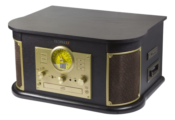 Nostalgia Bluetooth Record Converter All-in-One TX-103 i gruppen HJEMMEELEKTRONIK / Lyd & billede / Hjemmebiograf, HiFi & Bærbar / Kassette-digitalisering hos TP E-commerce Nordic AB (38-71974)