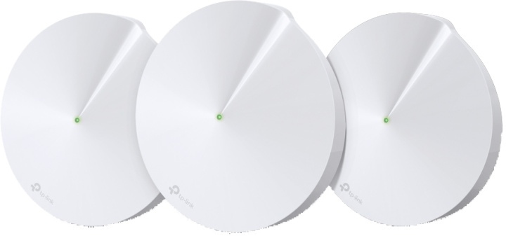 TP-Link Deco M9 Plus Mesh WiFi System, 3-pack, Powerline, Tri-band, wh i gruppen COMPUTERTILBEHØR / Netværk / Mesh netværk hos TP E-commerce Nordic AB (38-71981)