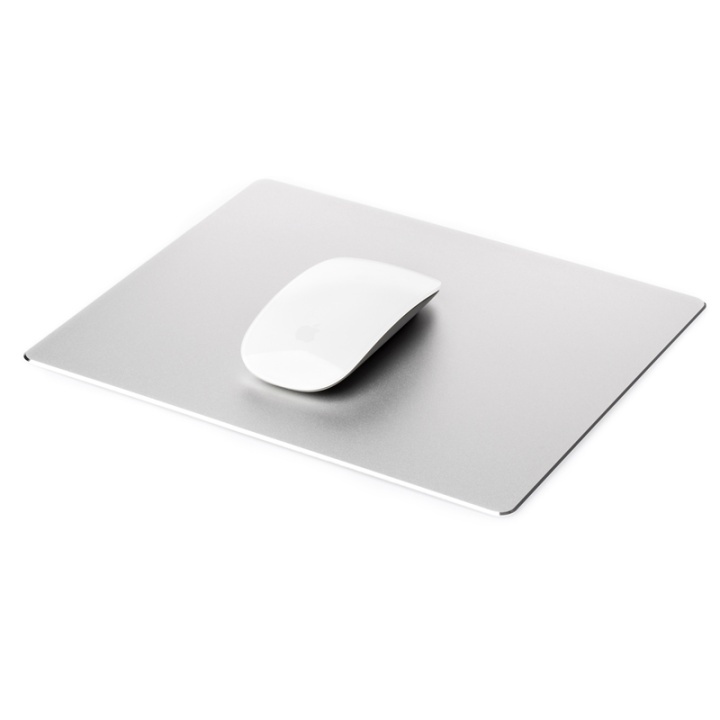 Desire2 Musmatta Premium Aluminium Rektangulär Silver i gruppen COMPUTERTILBEHØR / Mus og tastatur / Musemåtter hos TP E-commerce Nordic AB (38-72021)