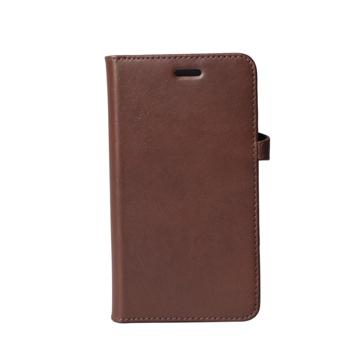 BUFFALO Wallet Læder iPhone XR Brun i gruppen SMARTPHONES & TABLETS / Mobil Beskyttelse / Apple / iPhone XR / Cover hos TP E-commerce Nordic AB (38-72032)