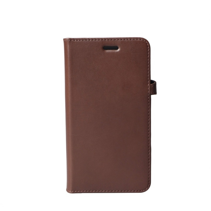 BUFFALO Wallet Læder iPhone XS Max Brun i gruppen SMARTPHONES & TABLETS / Mobil Beskyttelse / Apple / iPhone XS Max / Cover hos TP E-commerce Nordic AB (38-72035)