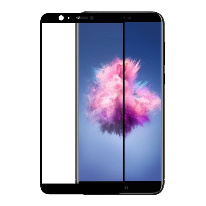 GEAR Hærdet Glas 3D Full Cover Sort Huawei P Smart i gruppen SMARTPHONES & TABLETS / Mobil Beskyttelse / Huawei hos TP E-commerce Nordic AB (38-72082)