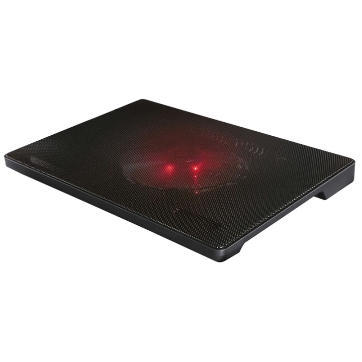 Hama Notebook Cooler Slim Black i gruppen COMPUTERTILBEHØR / Bærbare computere og tilbehør / Stativ til laptop hos TP E-commerce Nordic AB (38-72108)