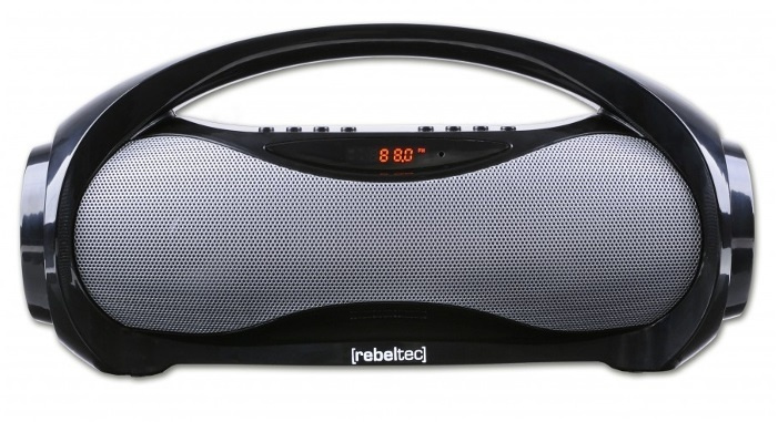 REBELTEC SoundBox 320-boomboxBT/FM/USB i gruppen HJEMMEELEKTRONIK / Lyd & billede / Højttalere & tilbehør / Bluetooth-højttalere / Bærbare højttalere hos TP E-commerce Nordic AB (38-72374)