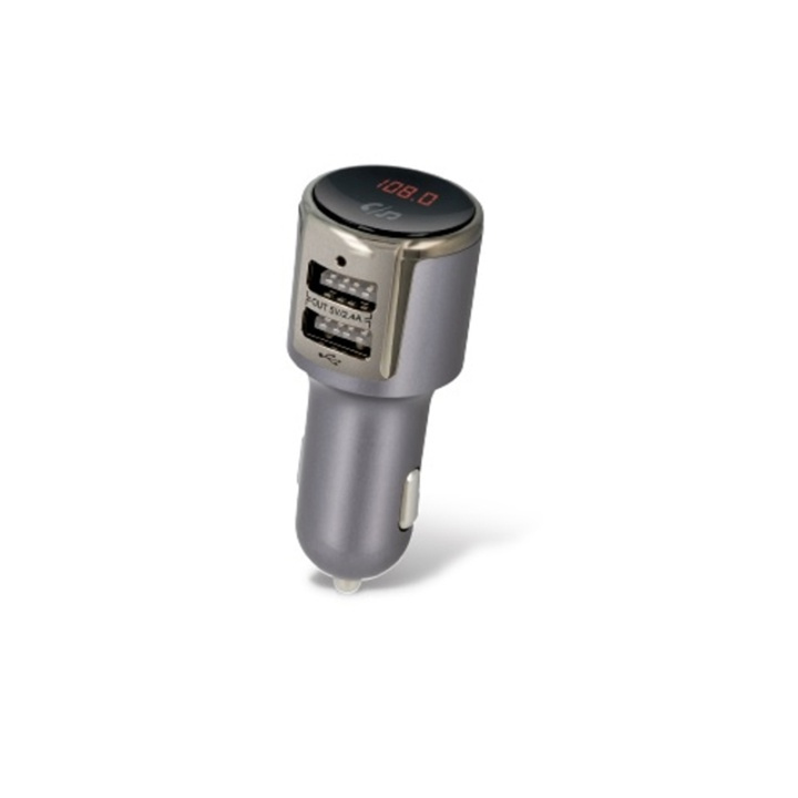 Forever FM-sender, Bluetooth, 2x USB-porte, TR-340 i gruppen BIL / Bil lyd & multimedia / FM-sender hos TP E-commerce Nordic AB (38-72552)