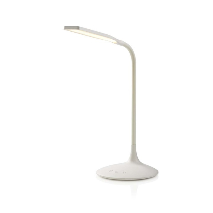 Nedis LED Bordlampe | Dæmpbar | 250 lm | Opladningsbar | Lygte funktion | Hvid i gruppen HJEMMEELEKTRONIK / Lys / Bordlamper hos TP E-commerce Nordic AB (38-72787)