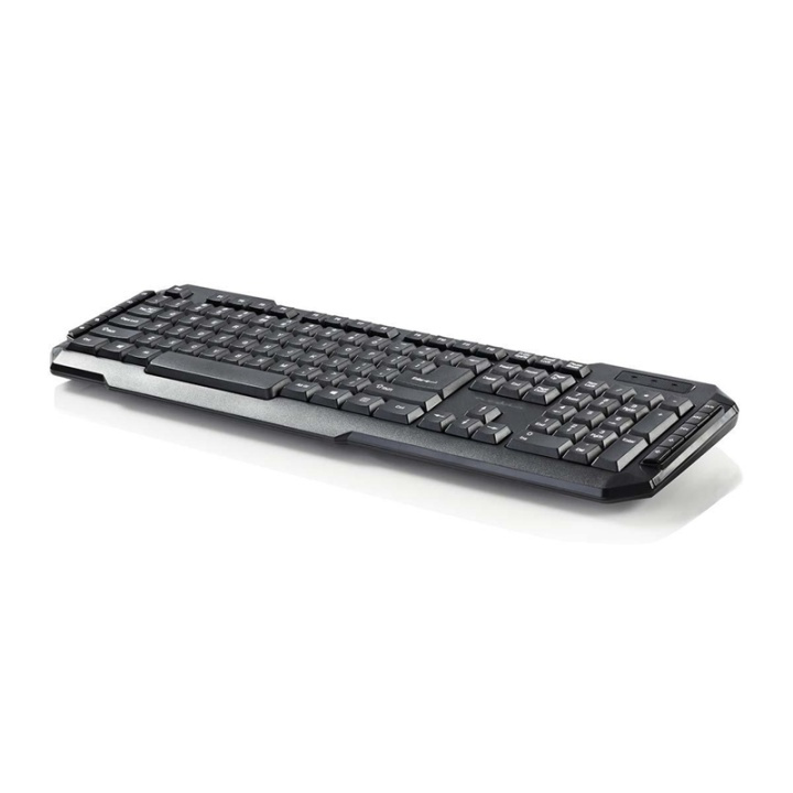 Wired Keyboard | Kabel | Multimedia | US international | US layout | Numerisk tastatur i gruppen COMPUTERTILBEHØR / Mus og tastatur / Tastatur / Med ledning hos TP E-commerce Nordic AB (38-72896)