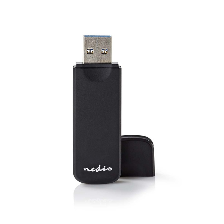 Nedis Kortlæser | microSD (TF) / microSDHC (TF) / microSDXC (TF) / MMC / SD / SDHC / SDXC | USB 3.2 Gen1 i gruppen HJEMMEELEKTRONIK / Lagringsmedier / Hukommelseskortlæser hos TP E-commerce Nordic AB (38-72915)