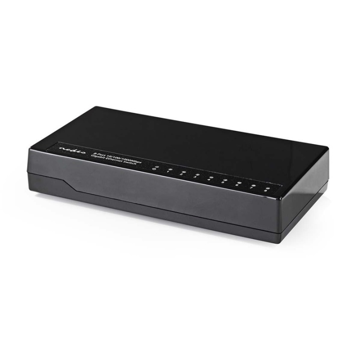 Netværk switch | Vind hastighed: Gigabit | Antal Ethernet-porte: 8 i gruppen COMPUTERTILBEHØR / Netværk / Switches / 10/100/1000Mbps hos TP E-commerce Nordic AB (38-72930)