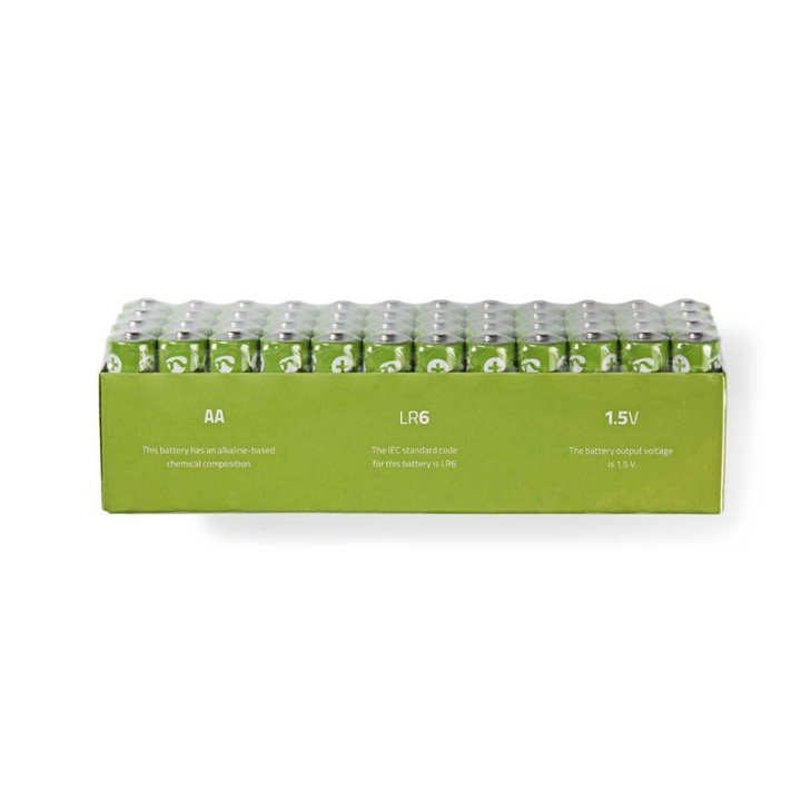 Nedis Alkaline Batteri AA | 1.5 V DC | 48-Pakke i gruppen HJEMMEELEKTRONIK / Batterier og opladere / Batterier / AA hos TP E-commerce Nordic AB (38-72961)
