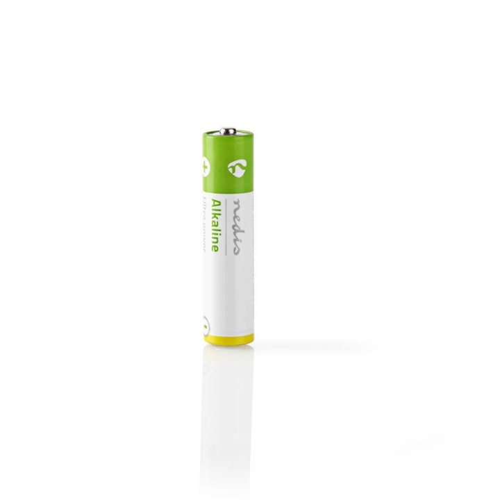 Nedis Alkaline Batteri AAA | 1.5 V DC | 2-krympepakning i gruppen HJEMMEELEKTRONIK / Batterier og opladere / Batterier / AAA hos TP E-commerce Nordic AB (38-72966)