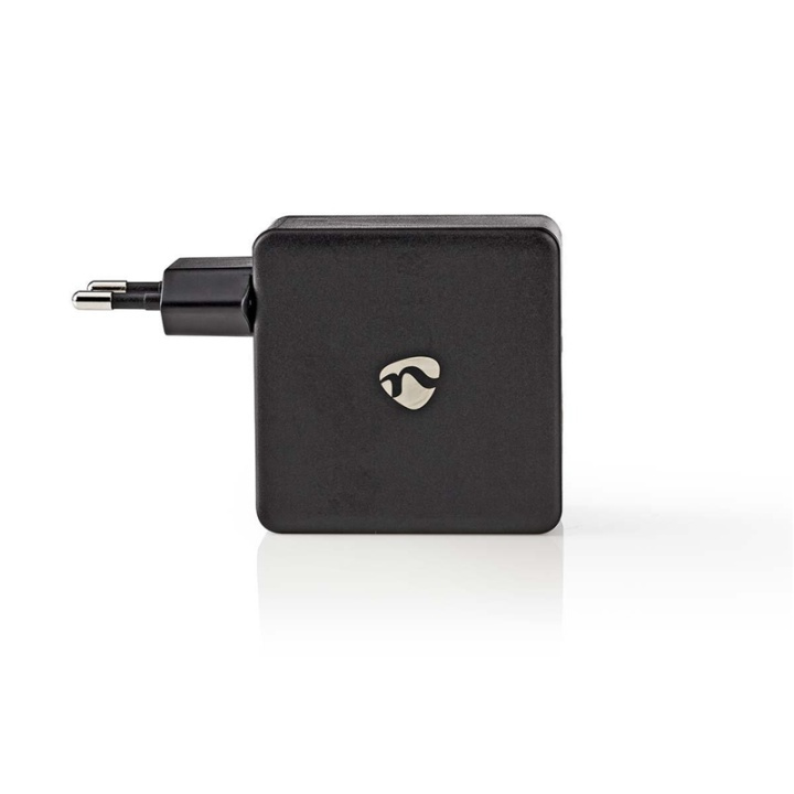 Nedis Vægoplader | 57 W | Hurtigopladningsfunktion | 2.25 A / 2.4 / 3.0 A | Antal output: 2 | USB-A / USB-C™ | Uden Kabel | Automatisk Valgt Spænding i gruppen SMARTPHONES & TABLETS / Opladere og kabler / Vægoplader / Vægoplader USB hos TP E-commerce Nordic AB (38-73032)