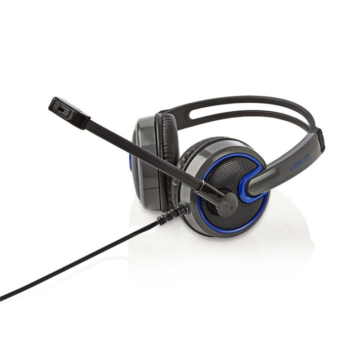 Nedis Gaming Headset | Over-Ear | Stereo | 2x 3.5 mm | Fold-Away Mikrofon | 2.20 m | Uden Belysning i gruppen COMPUTERTILBEHØR / GAMING / Headset hos TP E-commerce Nordic AB (38-73166)