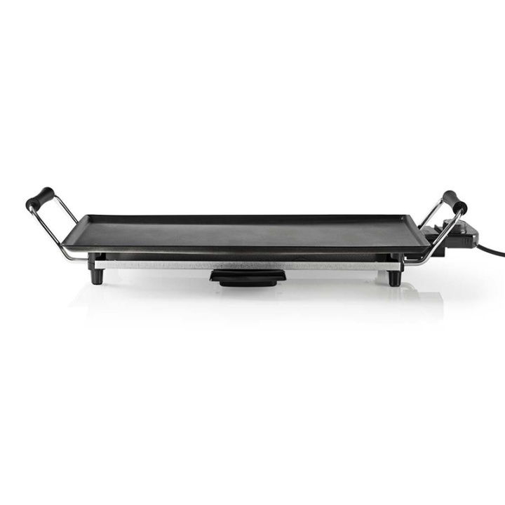 Nedis Teppanyaki Bord Grill | Bageplade (l x w): 47.5 x 26.5 cm | 5 Varmeindstillinger i gruppen HJEM, HUS & HAVE / Husholdningsapparater / Miniovne og kogeplader hos TP E-commerce Nordic AB (38-73425)