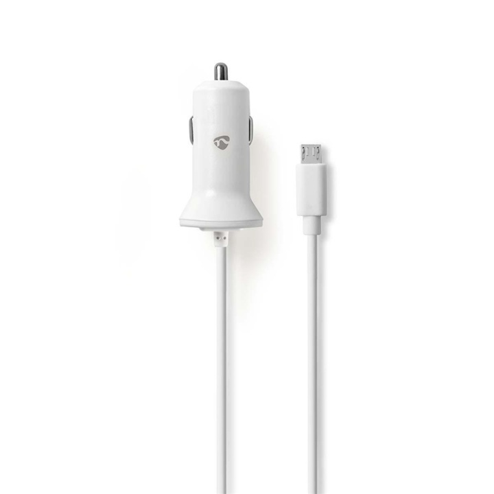 Nedis Biloplader | 12 W | 1x 2.4 A | Antal output: 1 | Micro USB (Fixed) kabel | 1.00 m | Single Voltage Output i gruppen SMARTPHONES & TABLETS / Opladere og kabler / Bilopladere / Bil oplader microUSB hos TP E-commerce Nordic AB (38-73558)