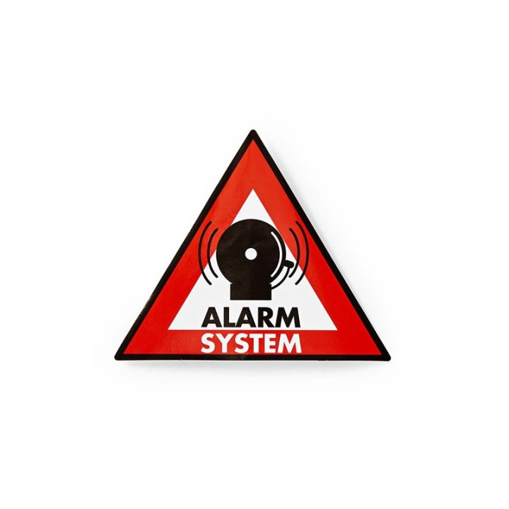 Nedis Advarsel Sticker | Trekant | Rød | 5 stk. i gruppen HJEM, HUS & HAVE / Alarm, Sikkerhed & Overvågning / Andet hos TP E-commerce Nordic AB (38-73763)
