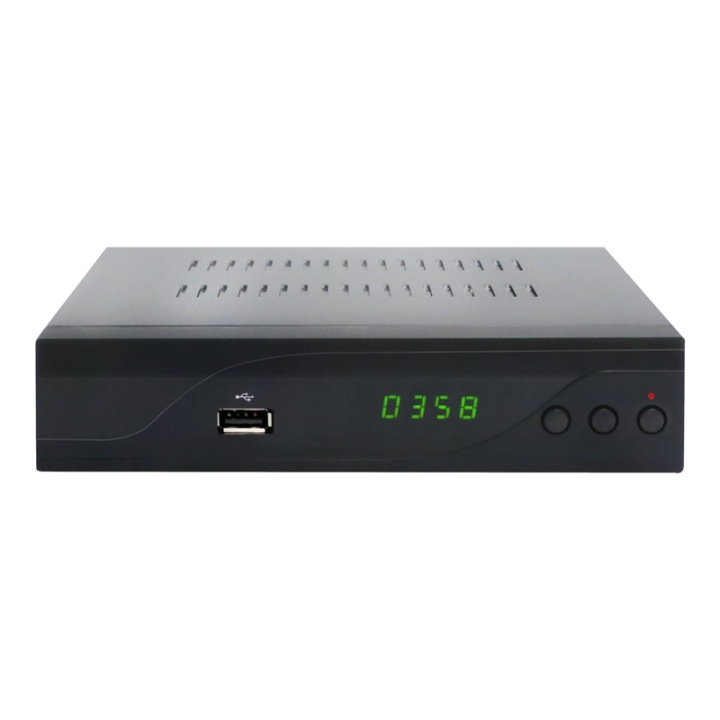 Denver DVB-C kabel-tv-boks MPEG-4 HD i gruppen HJEMMEELEKTRONIK / Lyd & billede / Tv og tilbehør / TV bokse hos TP E-commerce Nordic AB (38-74069)