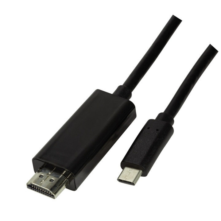 LogiLink USB-C -> HDMI 2.0 4K 1,8 m i gruppen HJEMMEELEKTRONIK / Kabler og adaptere / HDMI / Adaptere hos TP E-commerce Nordic AB (38-74253)