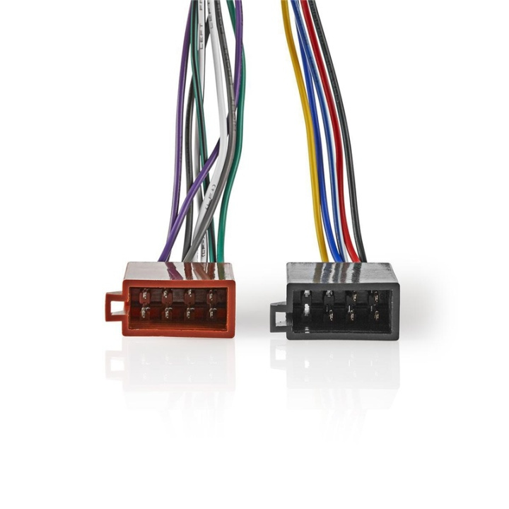 ISO Adapter Kabel | Sony | 0.15 m | Runde | PVC | Plastikpose i gruppen BIL / Bil lyd & multimedia / Kabler hos TP E-commerce Nordic AB (38-74563)