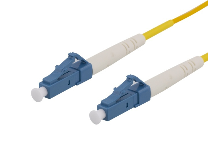 DELTACO OS2 fiber cable LC - LC, simplex, singlemode, UPC, 9/125, 1m i gruppen COMPUTERTILBEHØR / Kabler og adaptere / Netværkskabler / Fiberkabling hos TP E-commerce Nordic AB (38-74629)