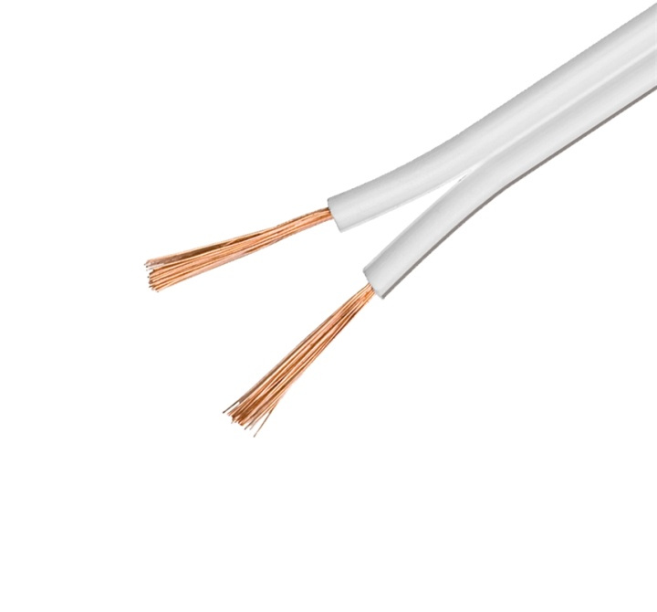 DELTACO 2x15mm Speaker cable, 50m, OFC pure copper, white i gruppen HJEMMEELEKTRONIK / Kabler og adaptere / Højttalerkabler hos TP E-commerce Nordic AB (38-74721)