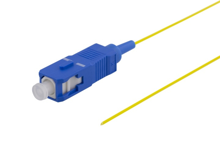 DELTACO OS2 fiber pigtail, SC, simplex, UPC, 9/125, 1.5m i gruppen COMPUTERTILBEHØR / Kabler og adaptere / Netværkskabler / Fiberkabling hos TP E-commerce Nordic AB (38-74730)