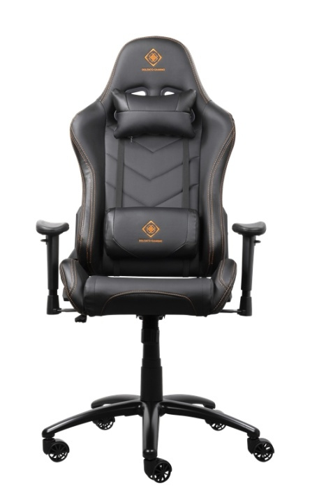 DELTACO GAMING Gaming chair in PU leather, neck pillow, back cushion, i gruppen COMPUTERTILBEHØR / GAMING / Gaming Stole hos TP E-commerce Nordic AB (38-74754)