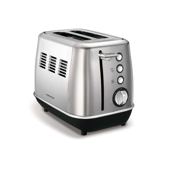 Morphy Richards Brødrister Evoke 2 Skiver Sølv i gruppen HJEM, HUS & HAVE / Husholdningsapparater / Brødristere & Sandwich Makers / Brødristere hos TP E-commerce Nordic AB (38-74967)