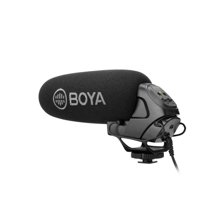 BOYA Mikrofon Shotgun Kondensator BY-BM3031 i gruppen HJEMMEELEKTRONIK / Lyd & billede / Håndholdte mikrofoner hos TP E-commerce Nordic AB (38-75004)