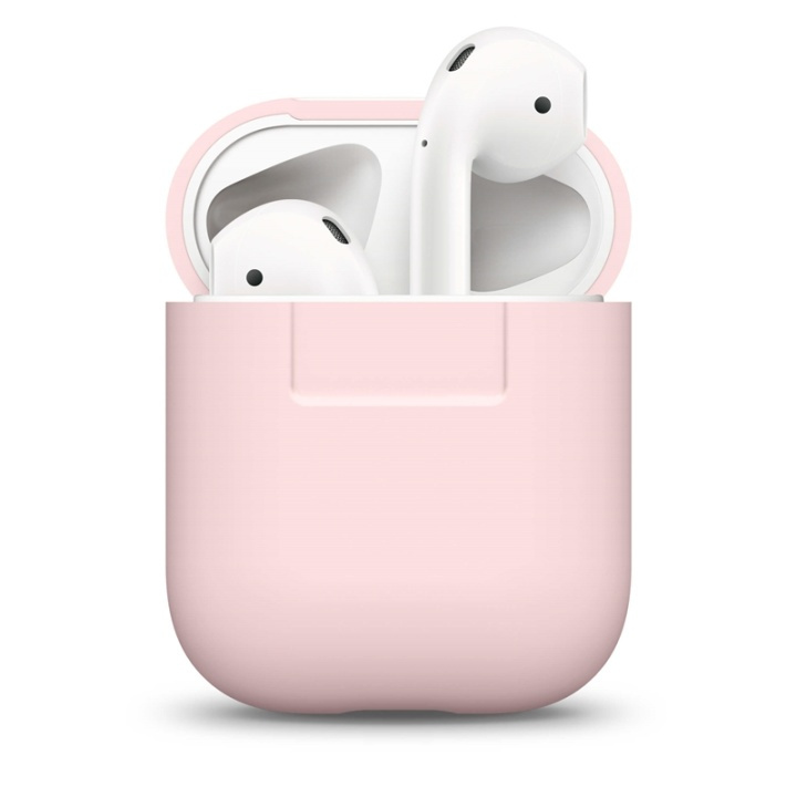 Elago Beskyttelses Etui til Airpod Silikone Rosa i gruppen HJEMMEELEKTRONIK / Lyd & billede / Hovedtelefoner & Tilbehør / Tilbehør hos TP E-commerce Nordic AB (38-75022)