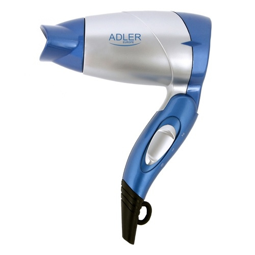 Adler hopfällbar hårfön - blå/silver i gruppen SKØNHED & HELSE / Hår og styling / Styling værktøjer / Hårtørrere hos TP E-commerce Nordic AB (38-75045)