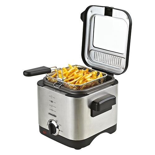 Mesko fritös med termostat, 1,5 l i gruppen HJEM, HUS & HAVE / Husholdningsapparater / Airfryers & Friture hos TP E-commerce Nordic AB (38-75118)