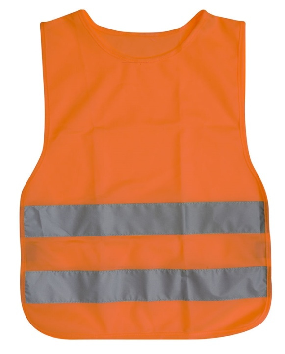 Reflexväst Orange Barn i gruppen SPORT, FRITID & HOBBY / Accessories / Øvrige accessories hos TP E-commerce Nordic AB (38-75122-OR)