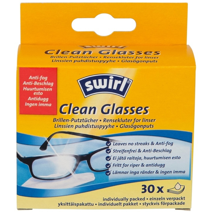 Swirl Glasögonputs 30X20 förp i gruppen SPORT, FRITID & HOBBY / Accessories / Tilbehør til briller hos TP E-commerce Nordic AB (38-75191)