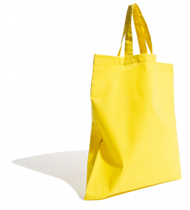 Nightingale Tote Bag 150g kort håndtag gul i gruppen SPORT, FRITID & HOBBY / Rejsetilbehør / Rygsække & Tasker hos TP E-commerce Nordic AB (38-75431-GU)