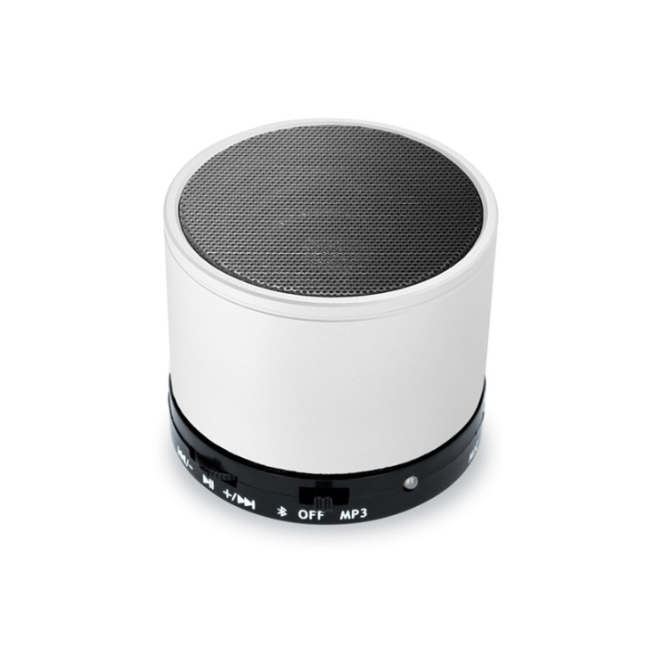 Junior bluetooth-højttaler, hvid i gruppen HJEMMEELEKTRONIK / Lyd & billede / Højttalere & tilbehør / Bluetooth-højttalere / Bærbare højttalere hos TP E-commerce Nordic AB (38-75633)