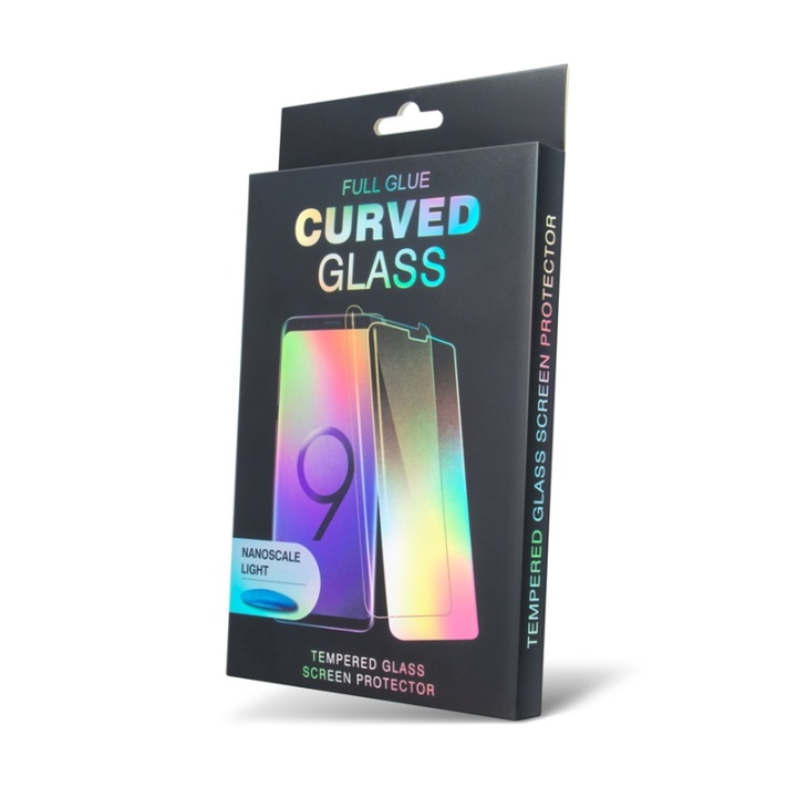 Skärmskydd till Samsung Galaxy S9 Plus G965 - UV-ljus härdat glas i gruppen SMARTPHONES & TABLETS / Mobil Beskyttelse / Samsung hos TP E-commerce Nordic AB (38-75654)