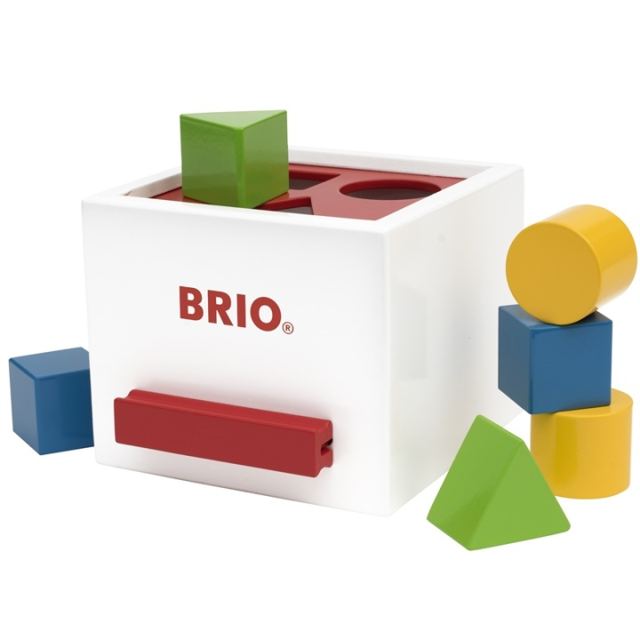 Brio 30250 Plocklåda Vit i gruppen LEGETØJ, BØRN & BABY / Babyleg (0-3 år) / Aktivitetslegetøj hos TP E-commerce Nordic AB (38-75786)