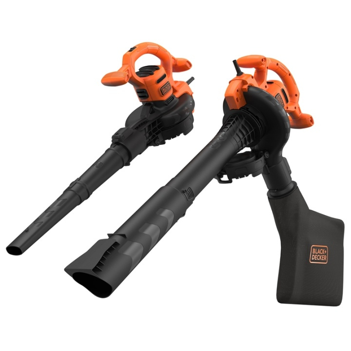 Black & Decker Lövblås 2500W Blås&Sugfunktion i gruppen HJEM, HUS & HAVE / Have og gårdhave / Haveværktøjer hos TP E-commerce Nordic AB (38-76390)