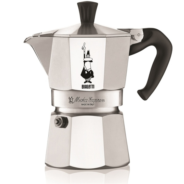 Bialetti Moka kokare 3 kopp ca:200ml i gruppen HJEM, HUS & HAVE / Husholdningsapparater / Kaffe og espresso / Espressomaskiner hos TP E-commerce Nordic AB (38-76449)