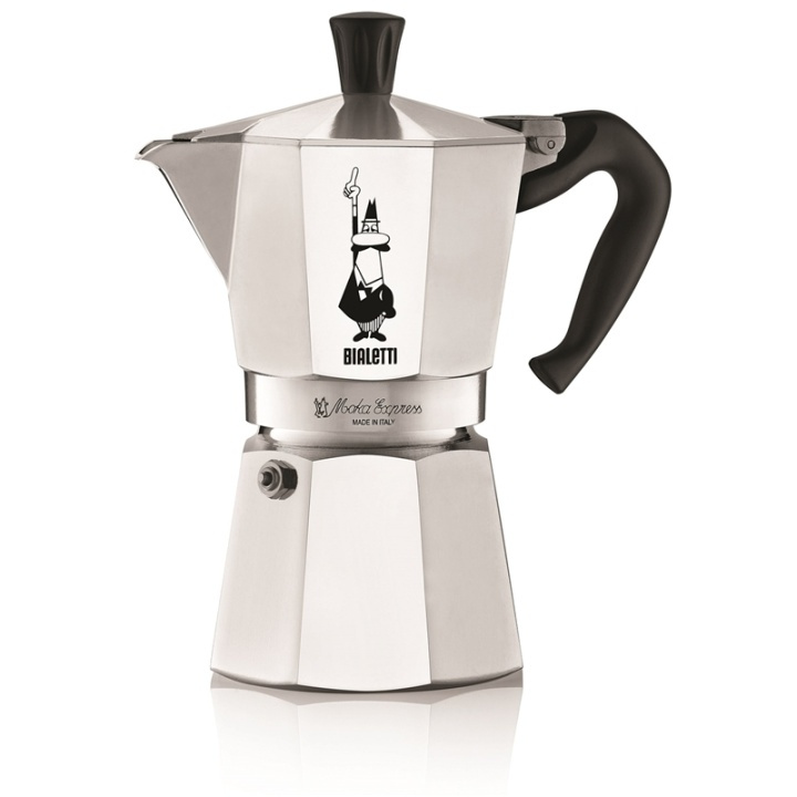 Bialetti Moka kokare 6 kopp ca:300ml i gruppen HJEM, HUS & HAVE / Husholdningsapparater / Kaffe og espresso / Espressomaskiner hos TP E-commerce Nordic AB (38-76450)