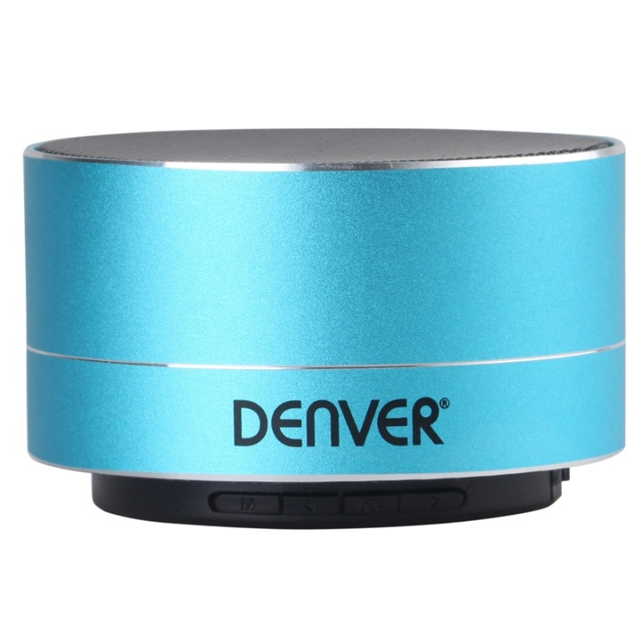 Denver Bluetooth-högtalare Blå i gruppen HJEMMEELEKTRONIK / Lyd & billede / Højttalere & tilbehør / Bluetooth-højttalere / Bærbare højttalere hos TP E-commerce Nordic AB (38-76708)