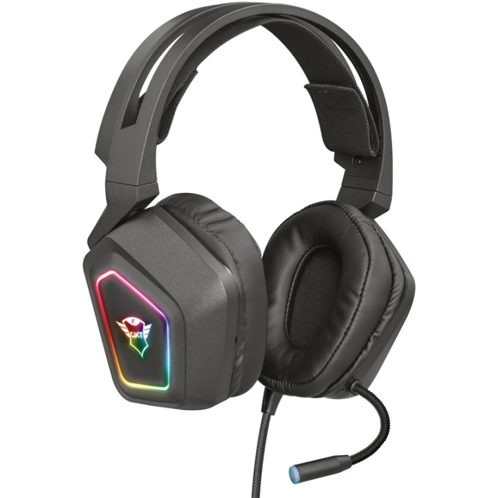 Trust GXT 450 Blizz RGB 7.1 Headset i gruppen COMPUTERTILBEHØR / GAMING / Headset hos TP E-commerce Nordic AB (38-76817)